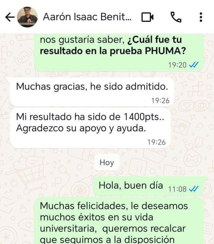 Testimonio Aaron Isaac Benites 2