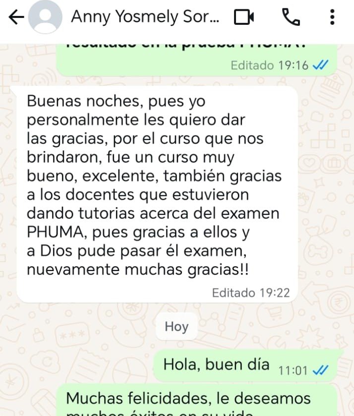 Testimonio Anny Yosmely